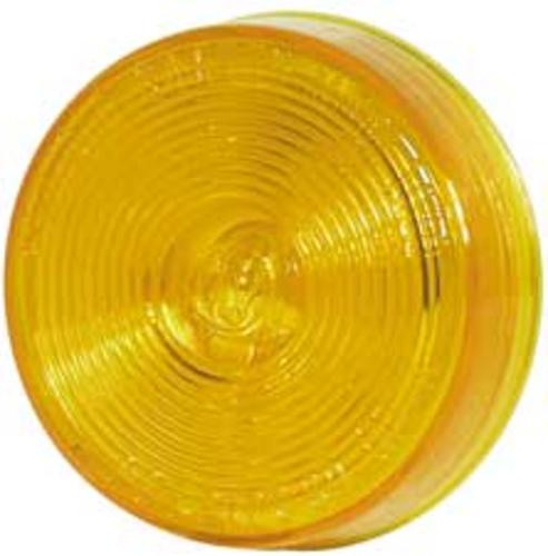 Imperial 81749 Round Incandescent Clearance/Marker Lamp, 2-1/2", Amber