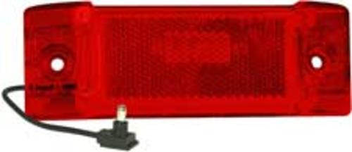 Truck-Lite 81046 Super-21 Rectangular Sealed Lamp #21002R, Red