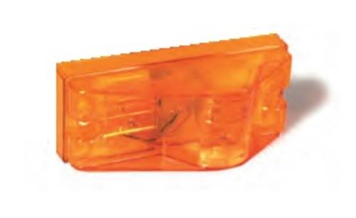 Truck-Lite 81067 Rectangular Side Turn Sealed Lamp, Yellow, Per Package of 2