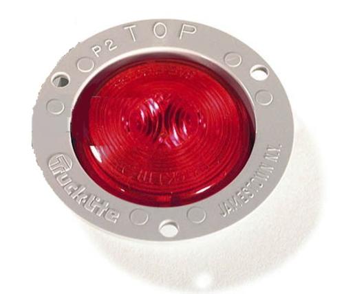Truck-Lite 81230 30-Series Round Clearance/Marker Lamp, 2", Red