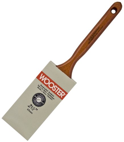 Wooster J4102-2 1/2 Super Pro Badger Flat Sash Paint Brush, 2.5"