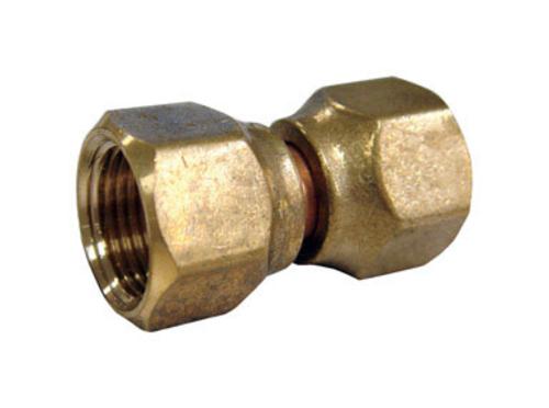 Jmf 4503181 Swivel Flare Connector, 1/2" Flare x 3/8" Flare