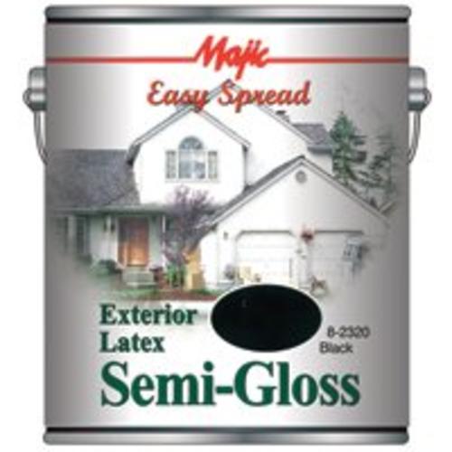 Majic 8-2320-1 Exterior Latex Semi Gloss, 1 Gal, Black