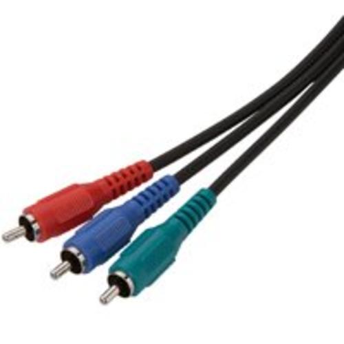 Zenith VC1012COMPON Video Cable, 12', Black