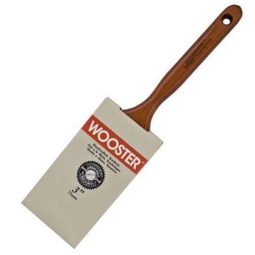 Wooster J4102-3 Super/Pro Badger Flat Sash Paint Brush, 3"