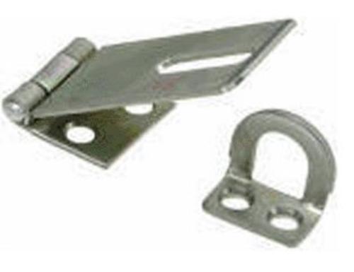 Stanley 348-250 Safety Hasps, Stainless Steel, 3-1/4"
