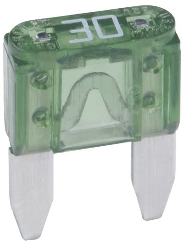 Cooper Bussmann BP/ATM-30-RP ATM Mini Automotive Fuse, 30 Amp, Green
