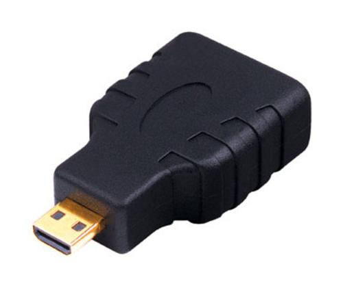 Monster 140674-00 Cable Adapter HDMI Female Jack, Black