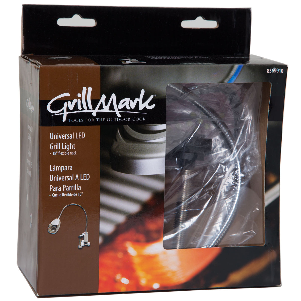 Grillmark 50939A Adjustable Neck Grill Light, 18"