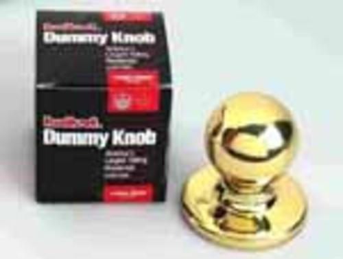 Kwikset 94880-015 Dummy Knob Polo, Polished brass