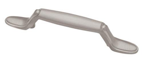 Liberty Hardware P50122L-STN-U1 Pull Decor Spoon Foot Cabinet Pull 5", Satin Nickel