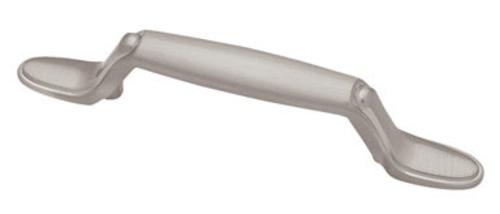 Liberty Hardware P50122L-SN-U Decorative Spoon Foot Pull 5", Satin Nickel