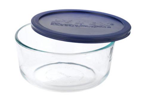 Pyrex 6017397 Round Glass Baking Dish, 7 Cup