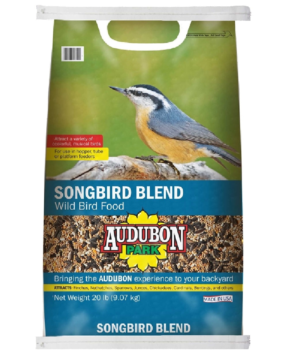 Audubon Park 12559 Songbird Blend Wild Bird Food, 20 Lbs