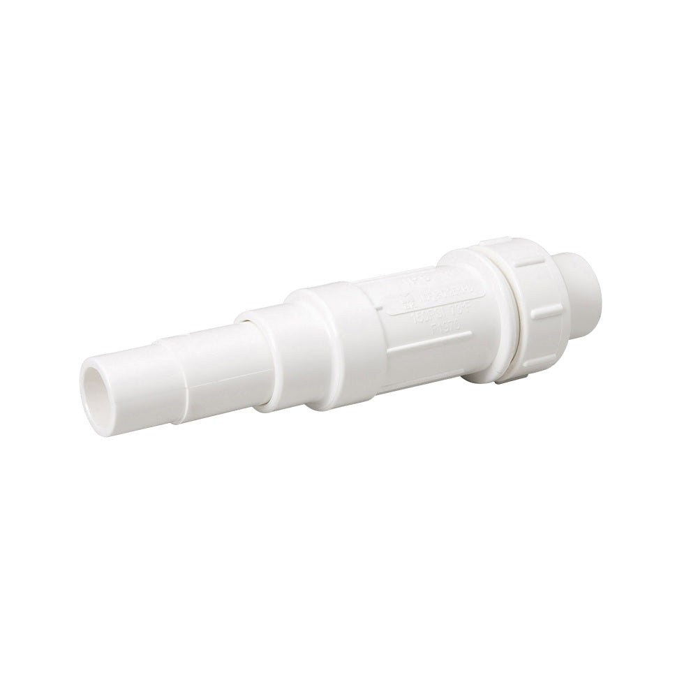 B & K 160-504HC Repair Pipe Coupling, 3/4 Inch, White