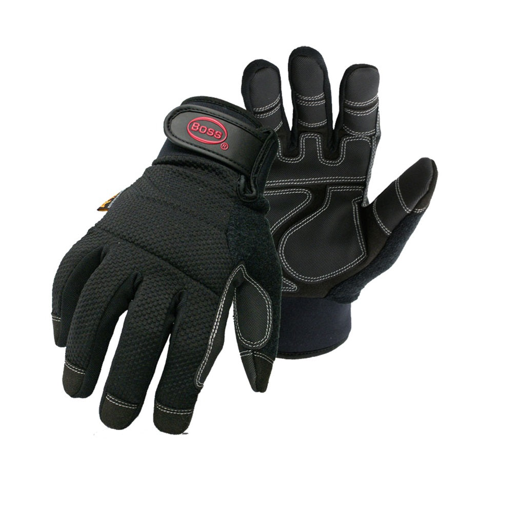 Boss 5203X Lined Padded Knuckle Utility Glove, XL