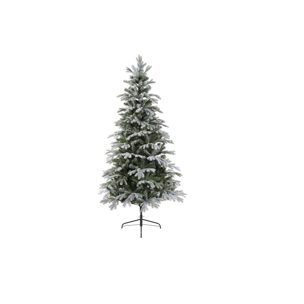 Celebrations 9922033 Frosted Sunndal Fir Christmas Tree, 7 Feet