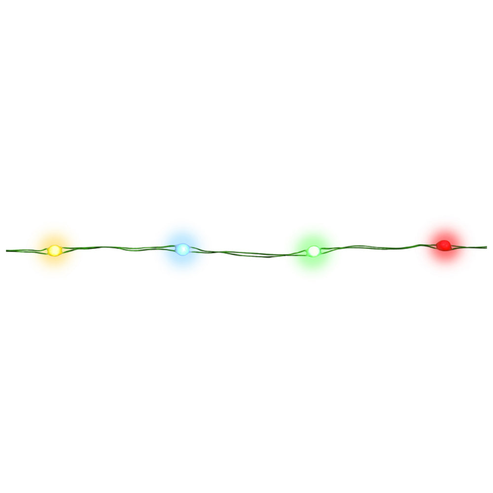 Celebrations MICB-GR-100-MUA Big Seed Micro Christmas Light Set, Multicolored
