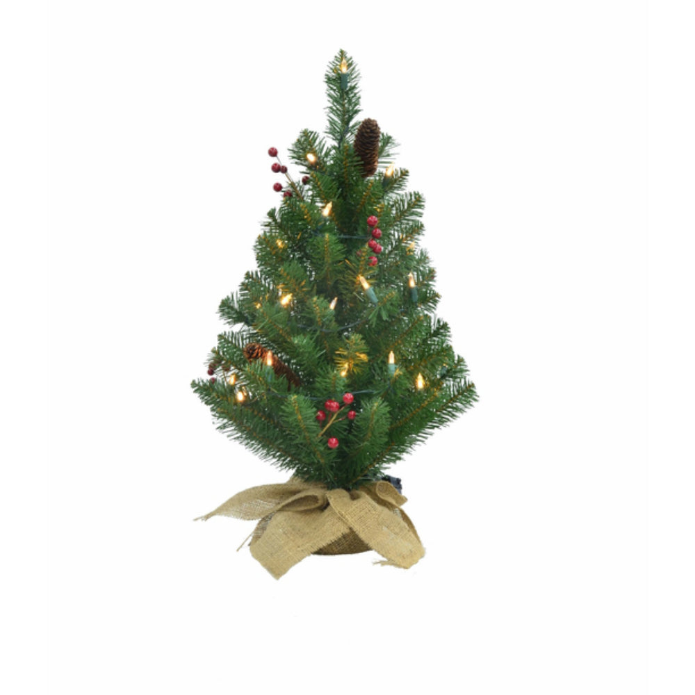 Celebrations TCWT20P00A Crestwood Table Tree, 2 Ft