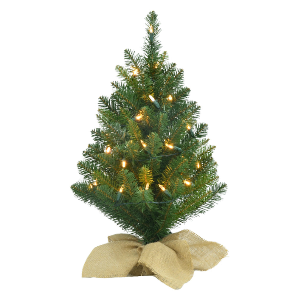 Celebrations TMPT20P00A Prelit Mixed Pine Table Tree, 2 Ft