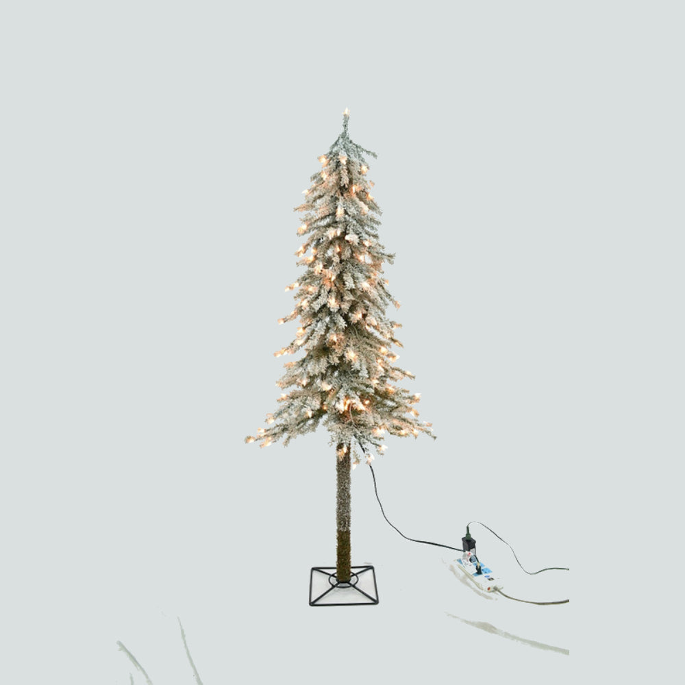 Celebrations TSALP30P00A Snow Alpine Artificial Christmas Tree, 3 Ft