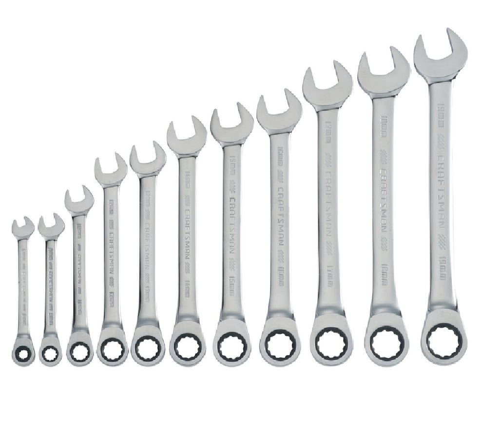 Craftsman CMMT87021 Ratcheting Combination Wrench Set — LIfe and Home