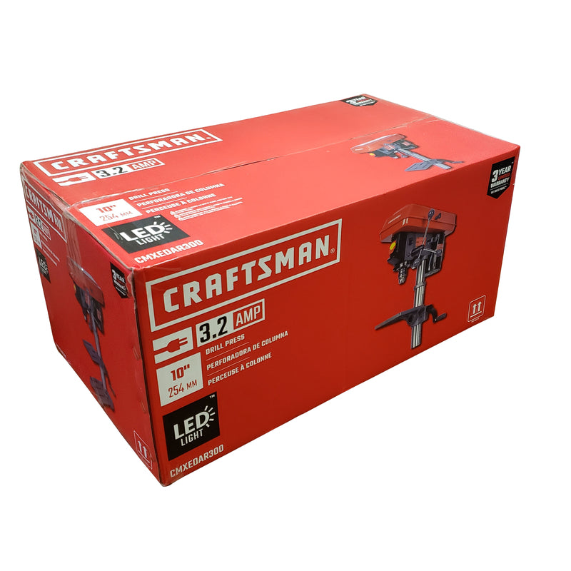 Craftsman CMXEDAR300 5 Speed Drill Press, 2800 RPM, 3.2 Amps