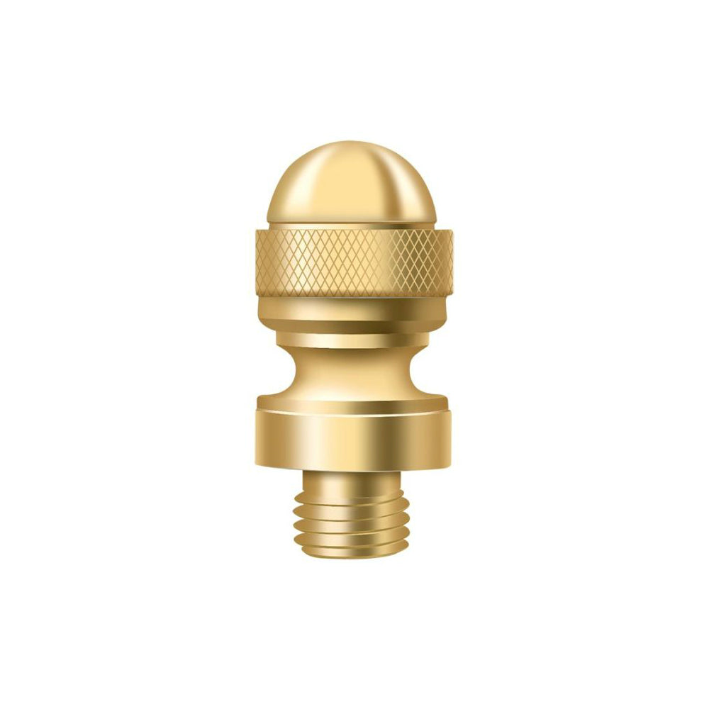 Deltana CAT1 Cabinet Finial Acorn Tip, PVD Polished Brass
