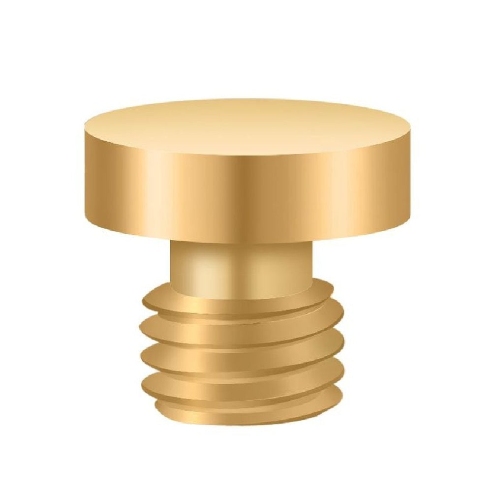 Deltana CHBU003 Hinge Button Tip, PVD Polished Brass