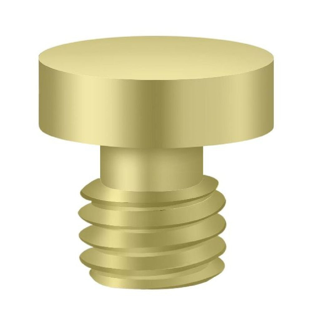 Deltana CHBU3 Hinge Button Tip, Solid Brass, Polished Brass