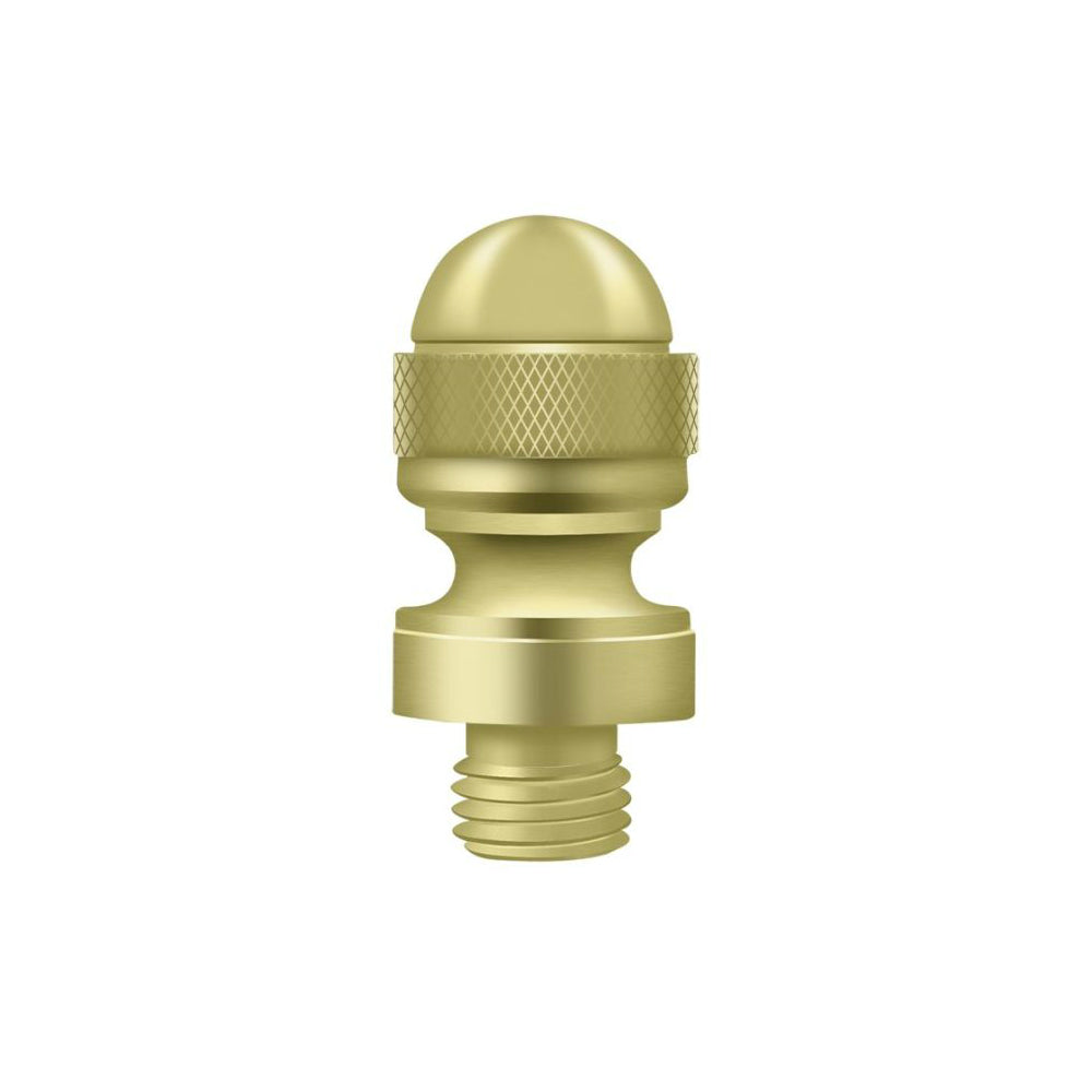 Deltana DSAT3 Cabinet Finial Acorn Tip, Polished Brass