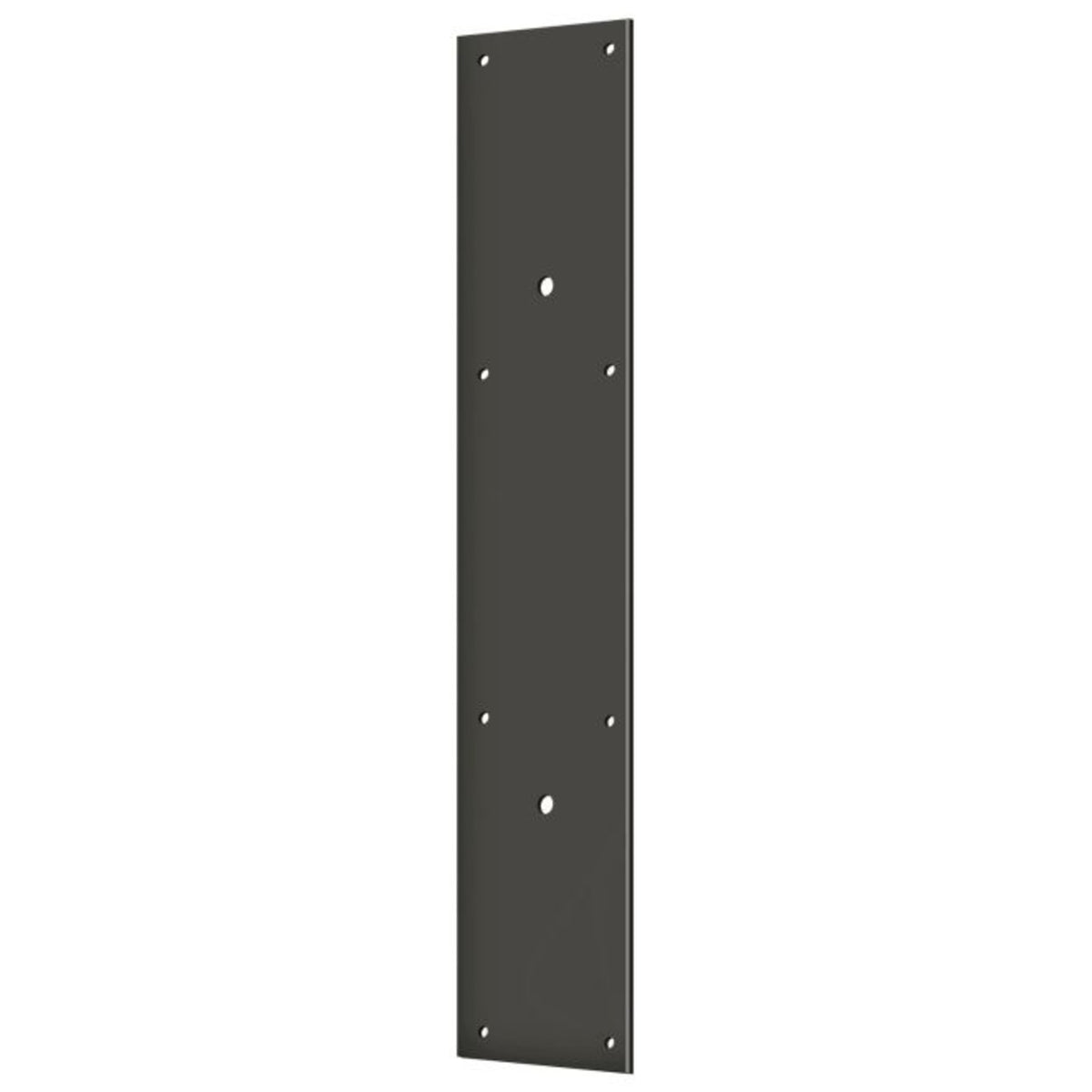 Deltana PPH3520U10B Push Plate For Door Pull, Oil Rubbed Bronze, 20"