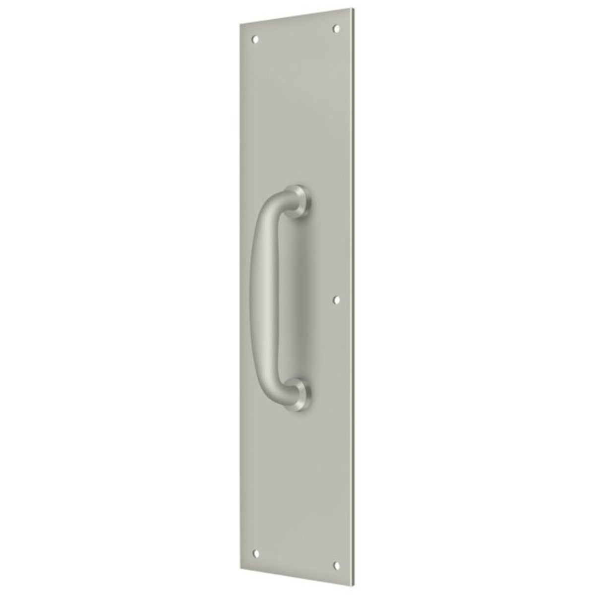 Deltana PPH55U15 Push Plate With Handle, Satin Nickel