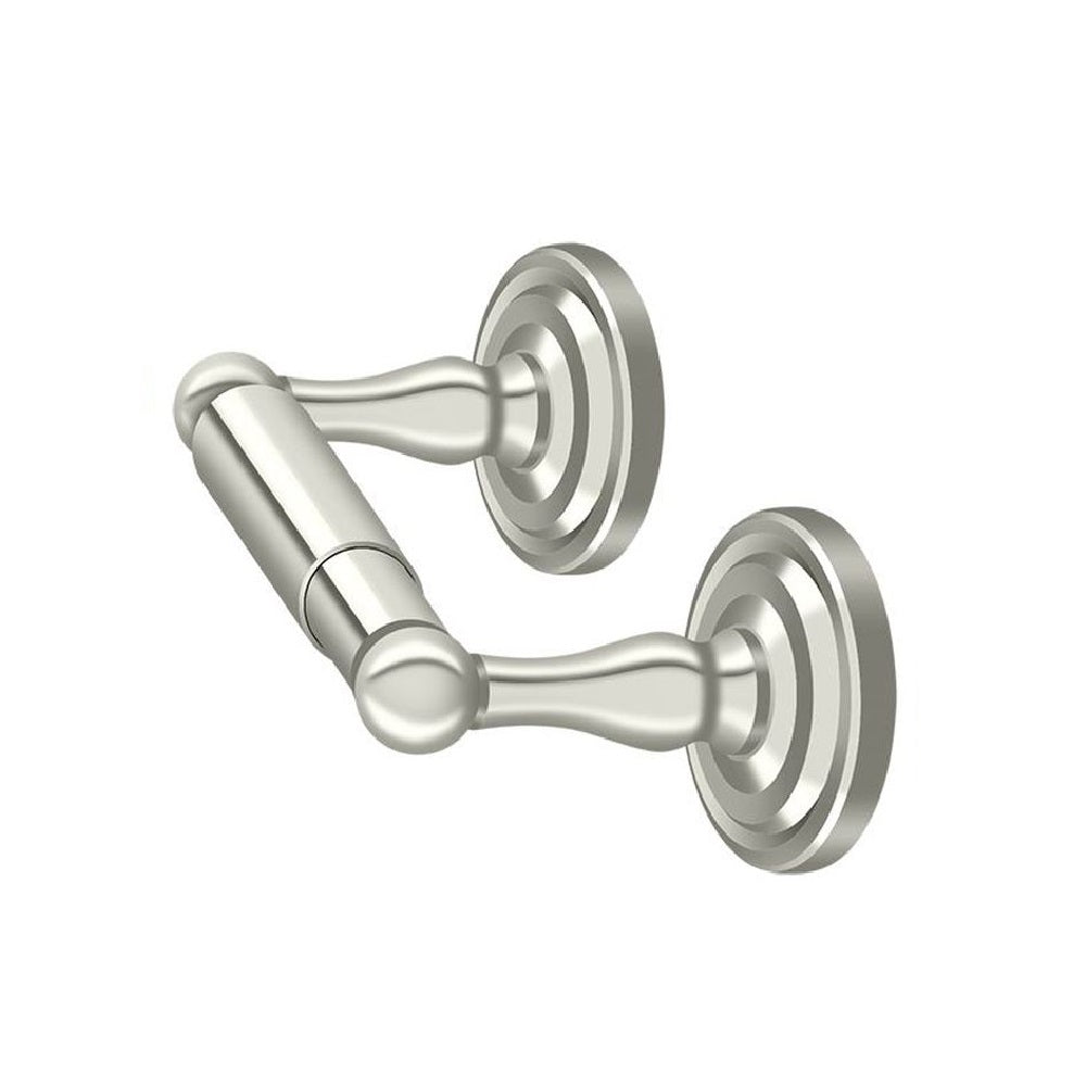 Deltana R2000-U14 Double Post Toilet Paper Roll Holder, Polished Nickel