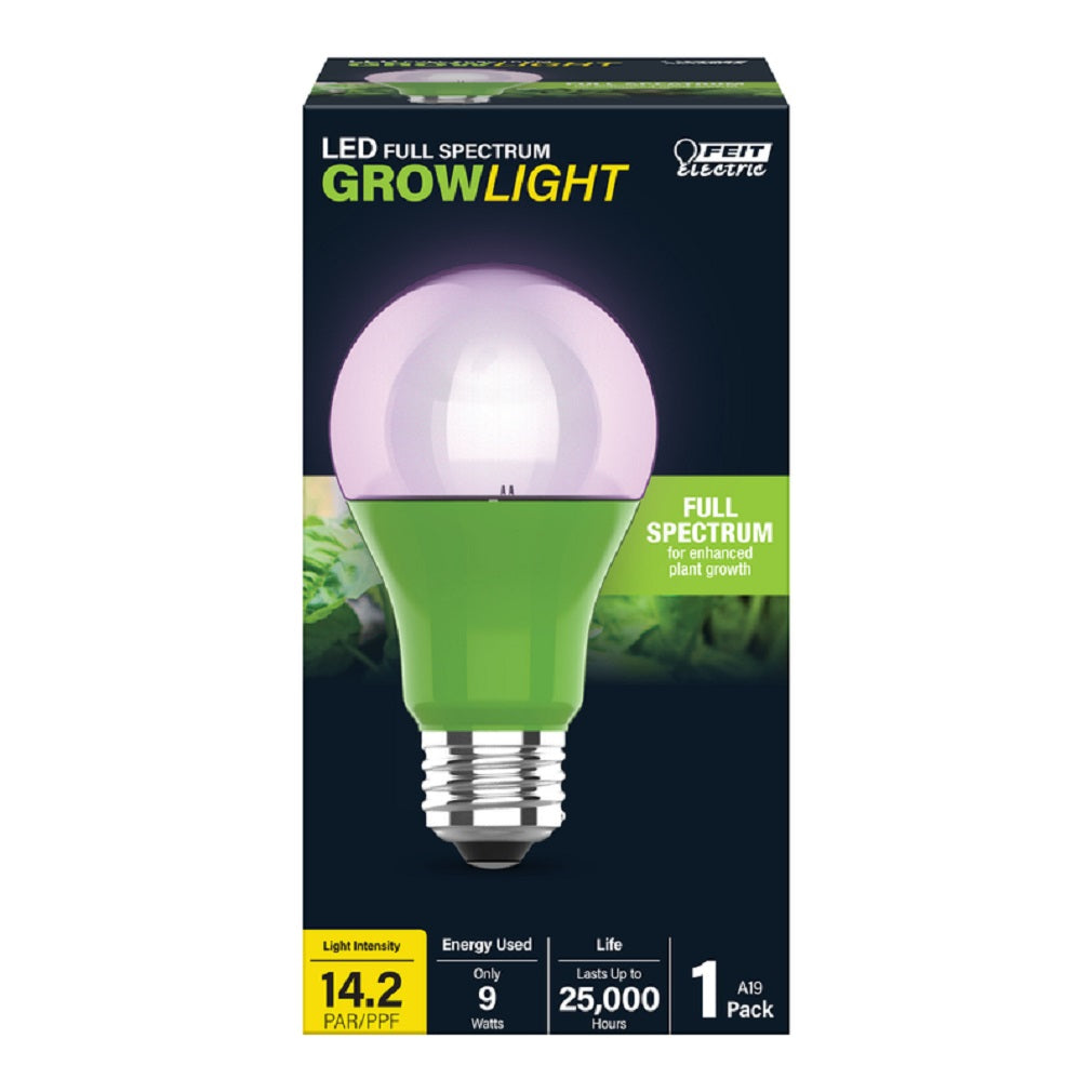 Feit Electric A19/GROWLEDG2BX LED Bulb, Clear, White