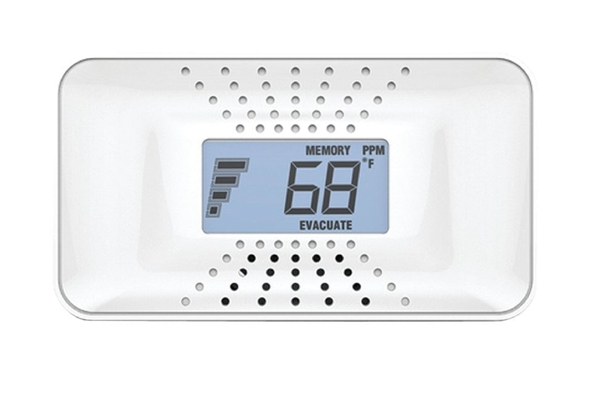 First Alert CO710 Carbon Monoxide Alarm With Digital Display, White
