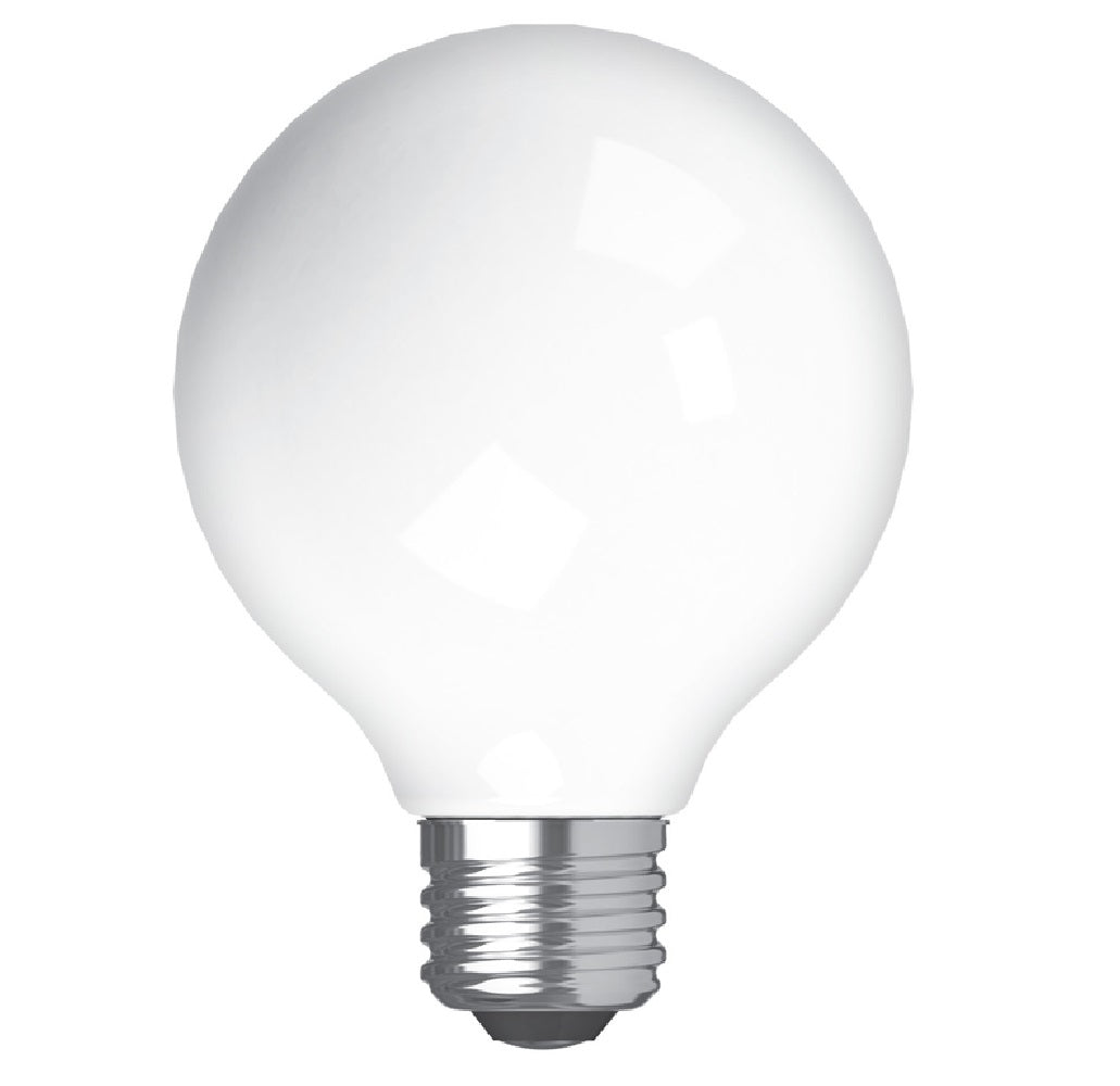 GE 25048 G25 LED Globe Bulb, Frosted, Soft White, 4 Watts, 350 Lumens
