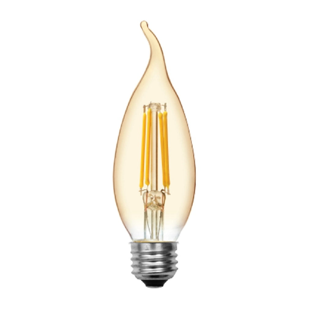 GE Lighting 36553 Vintage Style LED Bulb, Transparent Amber