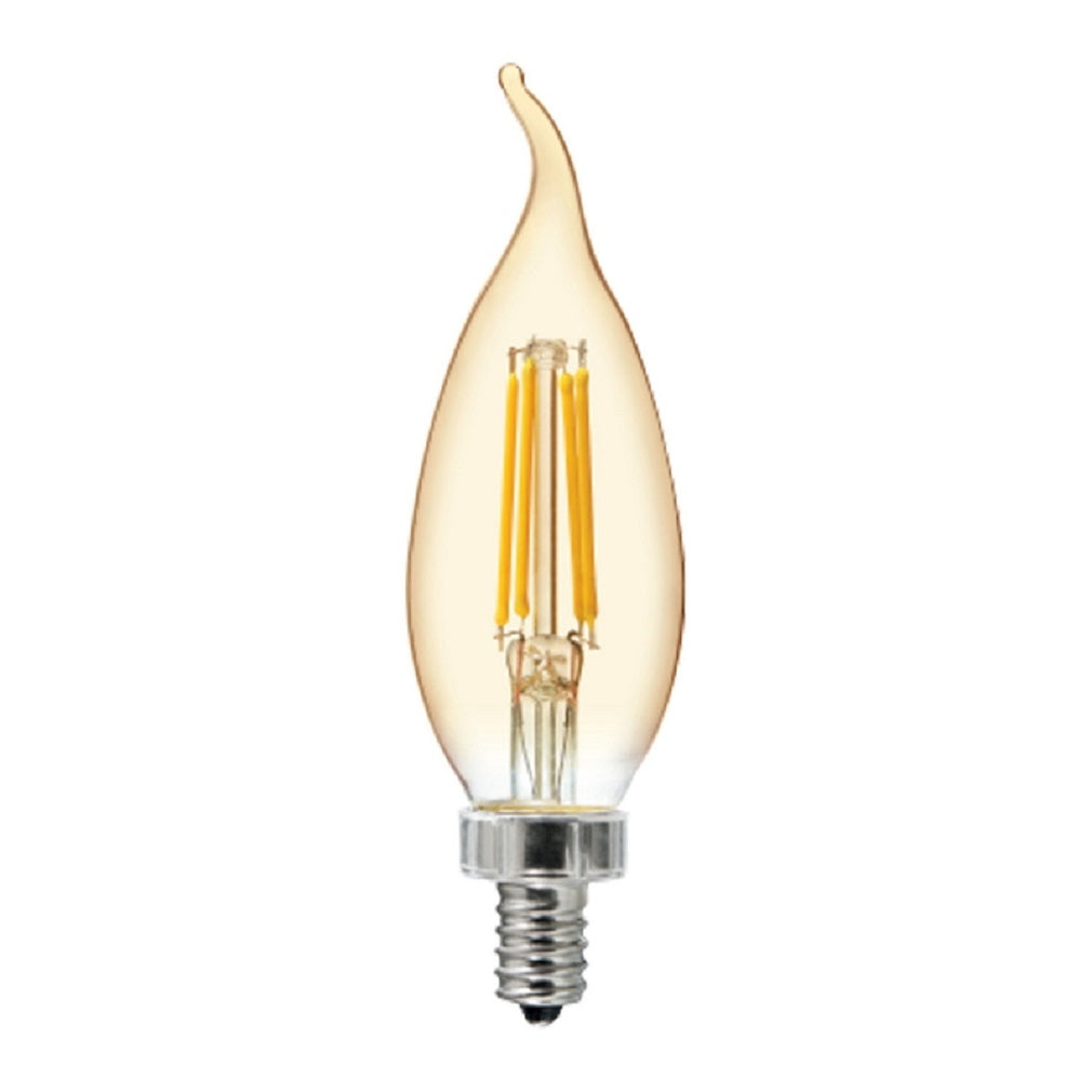 GE Lighting 36548 Vintage Style LED Bulb, Transparent Amber
