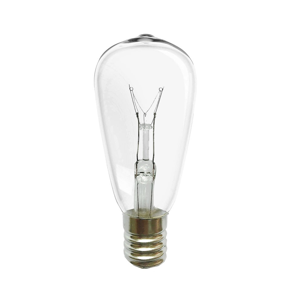 Holiday Bright Lights INC-ST402PK-CL ST40 Christmas Light Bulbs, 7 Watts