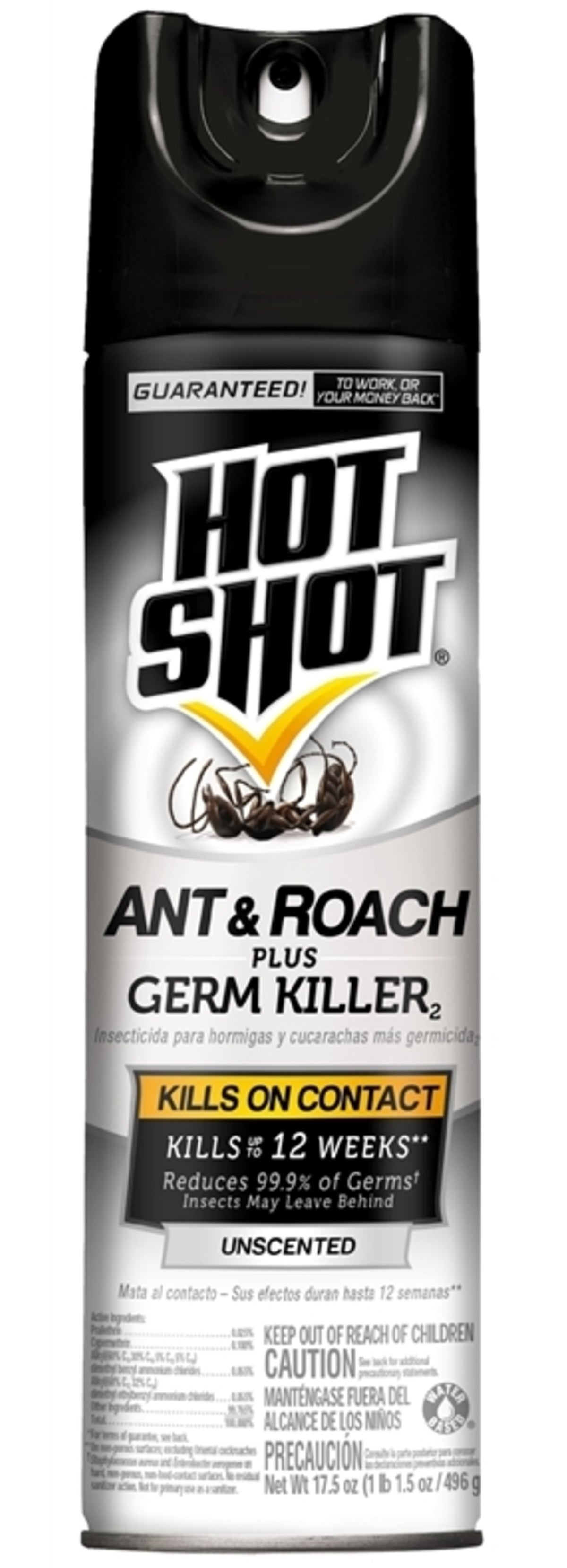 Hot Shot HG-96780 Ant & Roach Killer, 17.5 Oz