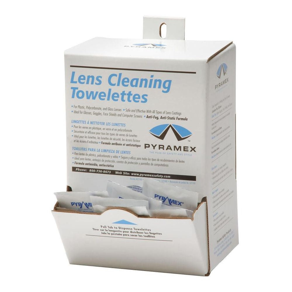 Imperial 88090 Lens Cleaning Towelettes, 100/Box