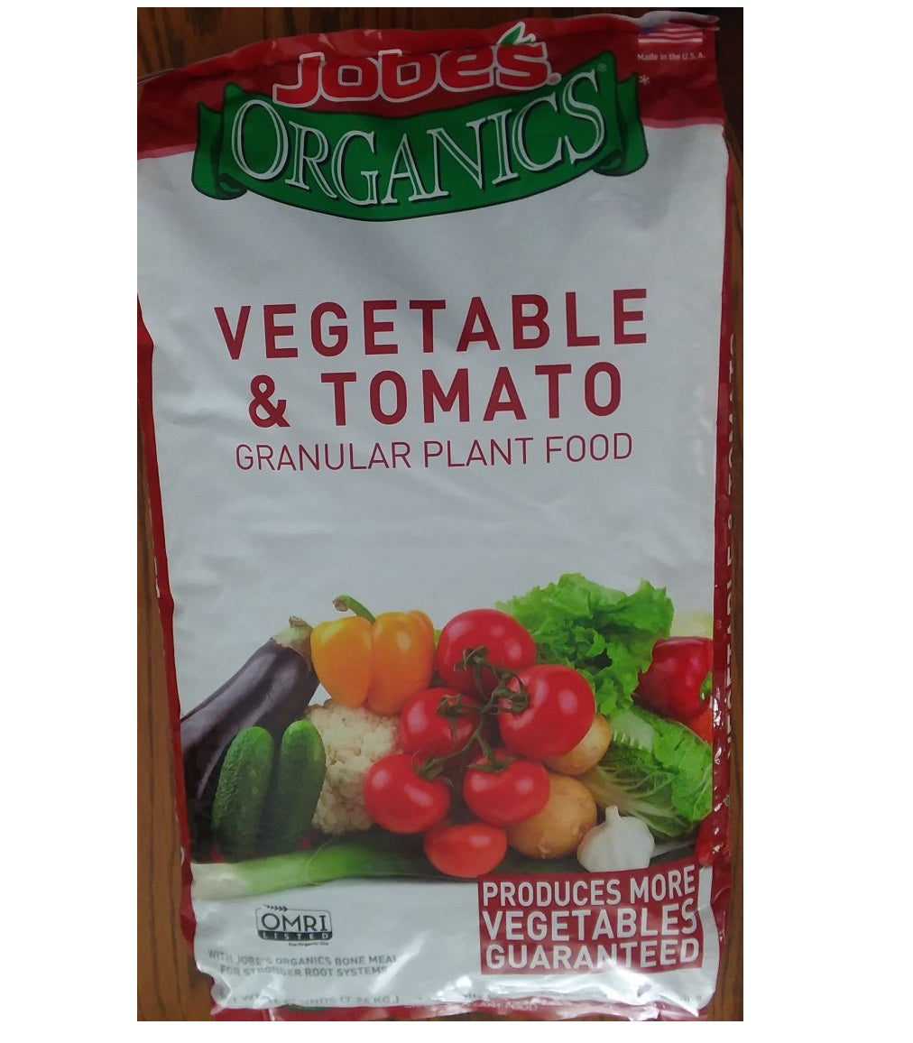 Jobes 09023 Organic Granular Vegetable & Tomato Fertilizer, 16 Lbs.