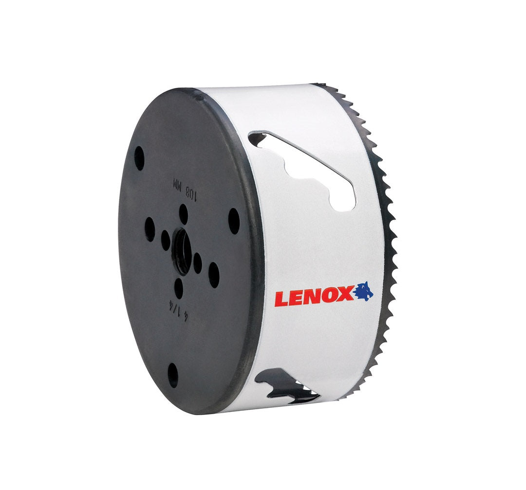 Lenox 3006868L Speed Slot Bi-Metal Hole Saw, 4-1/4 Inch