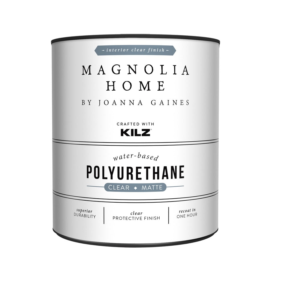 Magnolia Home M802014 Kilz Water-Based Polyurethane, 1 Quart