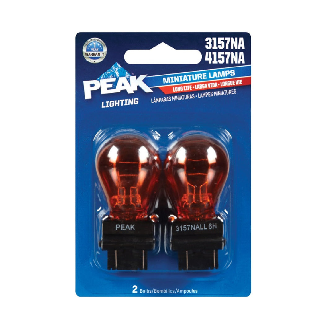 Peak 3157NALL-BPP Automotive Miniature Lamp, 12.8 V