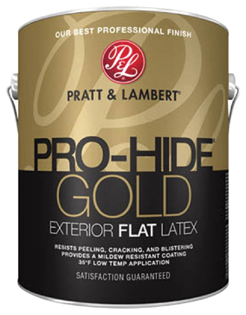 Pro-Hide 0000Z8400-16 Gold Exterior Flat Latex, 1 Gallon