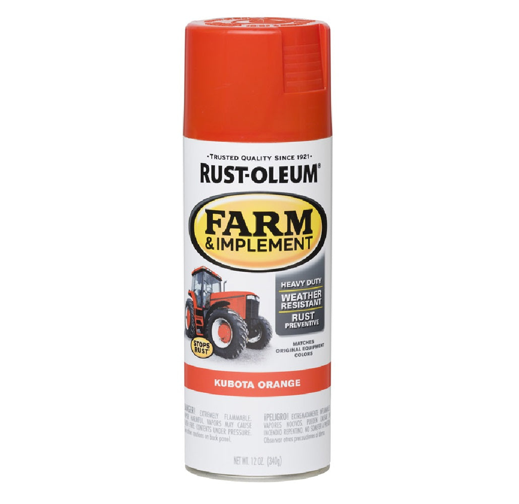 Rust-Oleum 280142 Specialty Farm & Implement Rust Prevention Paint, 12 Oz