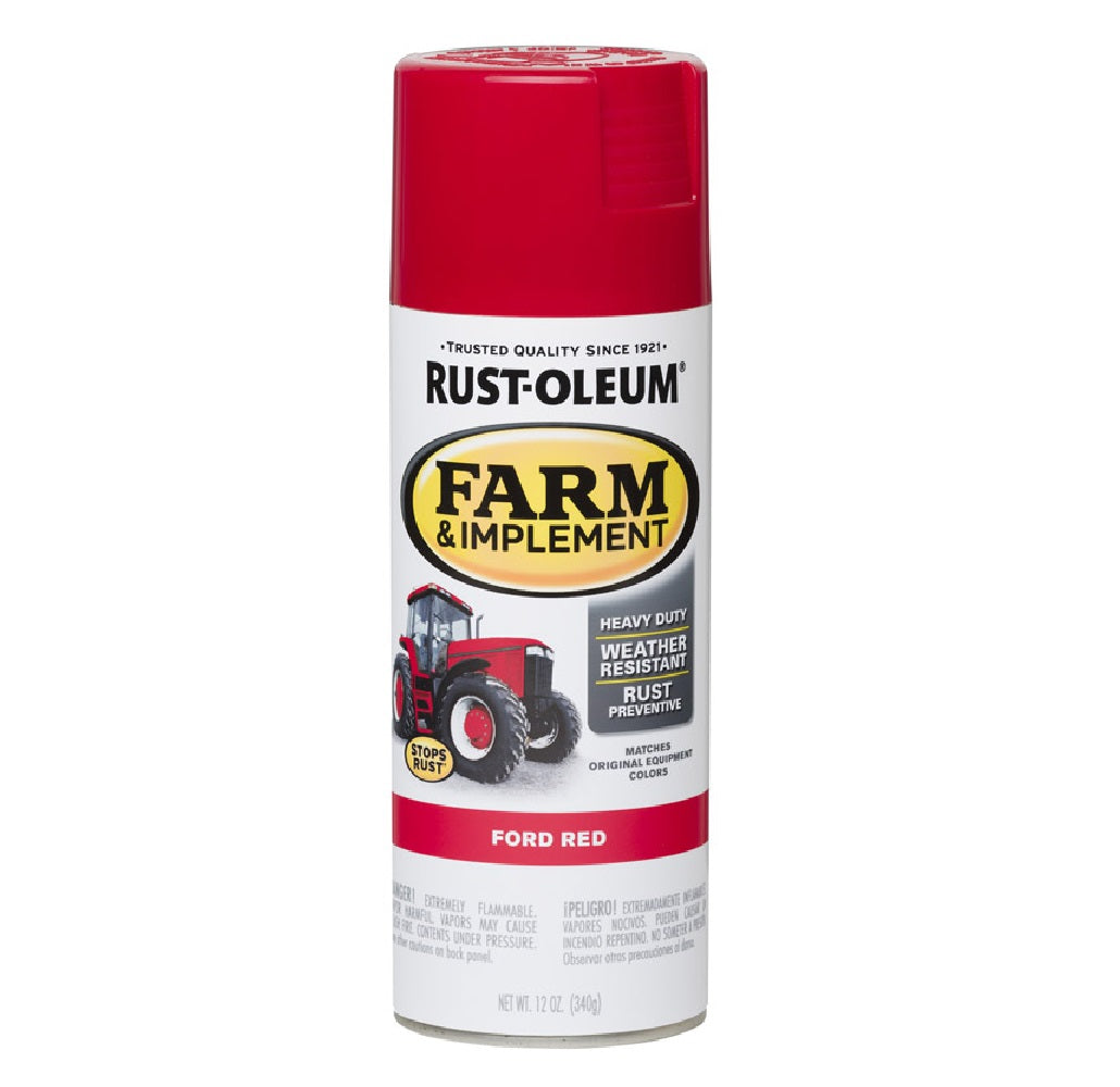 Rust-Oleum 280136 Specialty Farm & Implement Rust Prevention Paint, 12 Oz