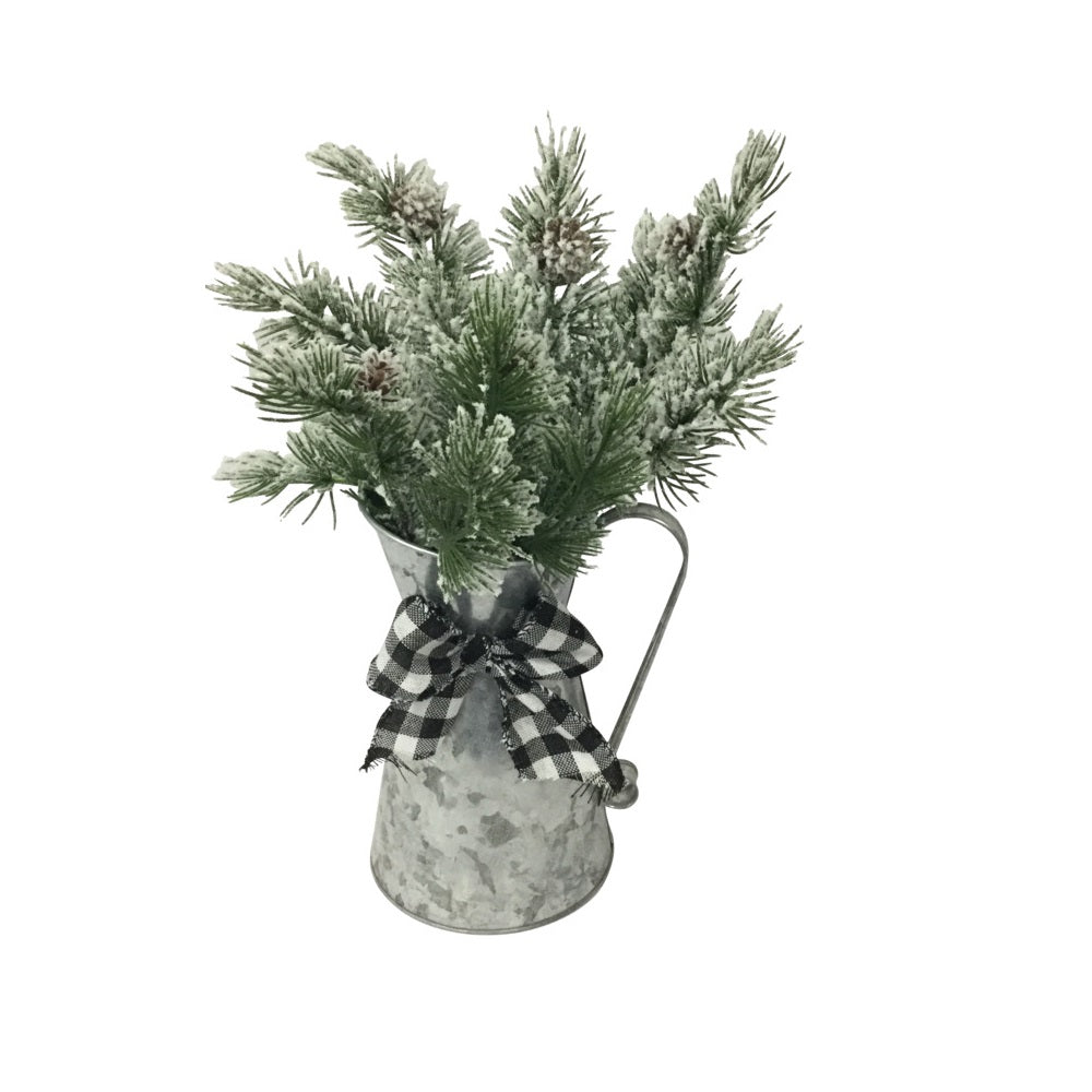 Santas Forest 44507 Christmas Tree Polye Pitcher, 15 Inch
